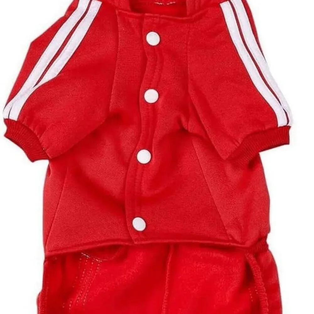 Cute Dog Hoodie Tracksuit Sweater Coat Jacket Winter Pajamas
